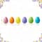 Glitzhome® 6 Colors Easter Plastic Fillable Eggs, 90ct.